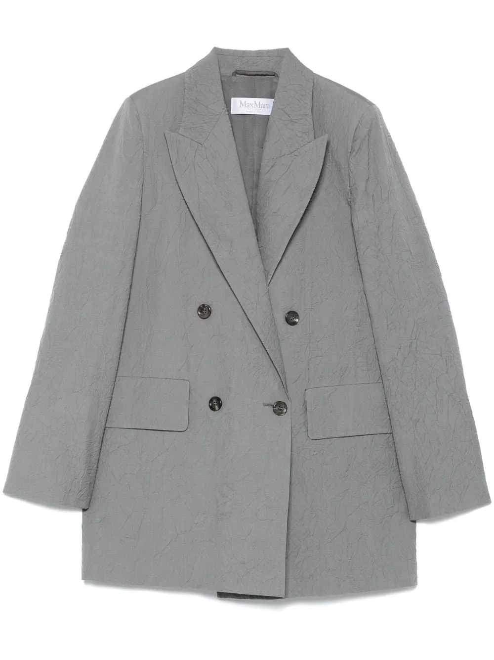Wool double-breasted jacket