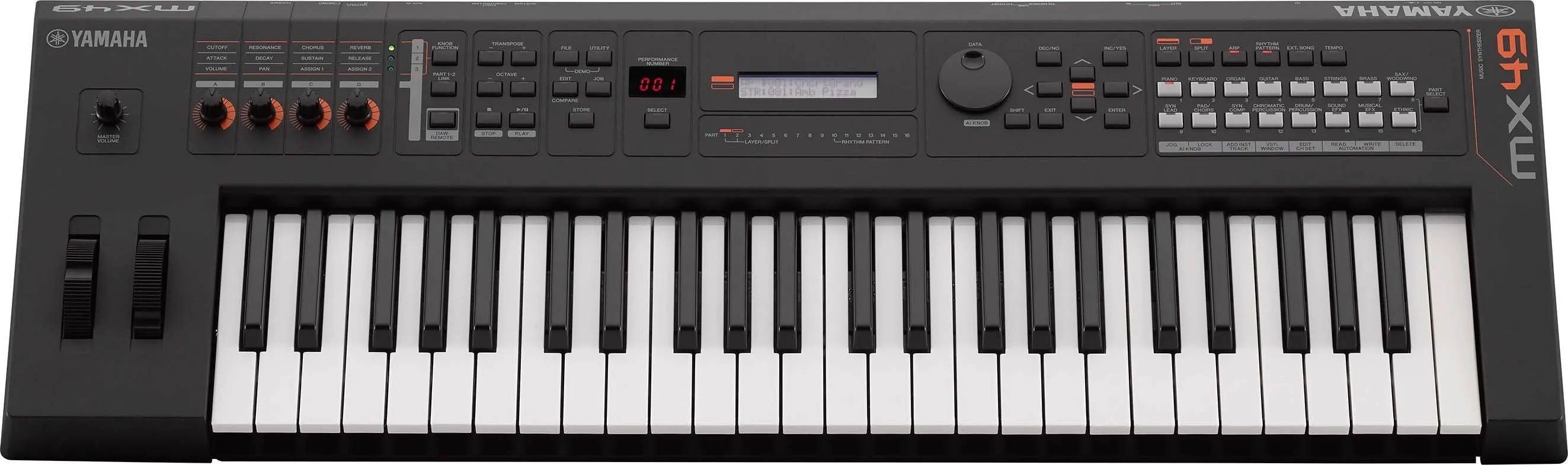 YAMAHA MX49II BK