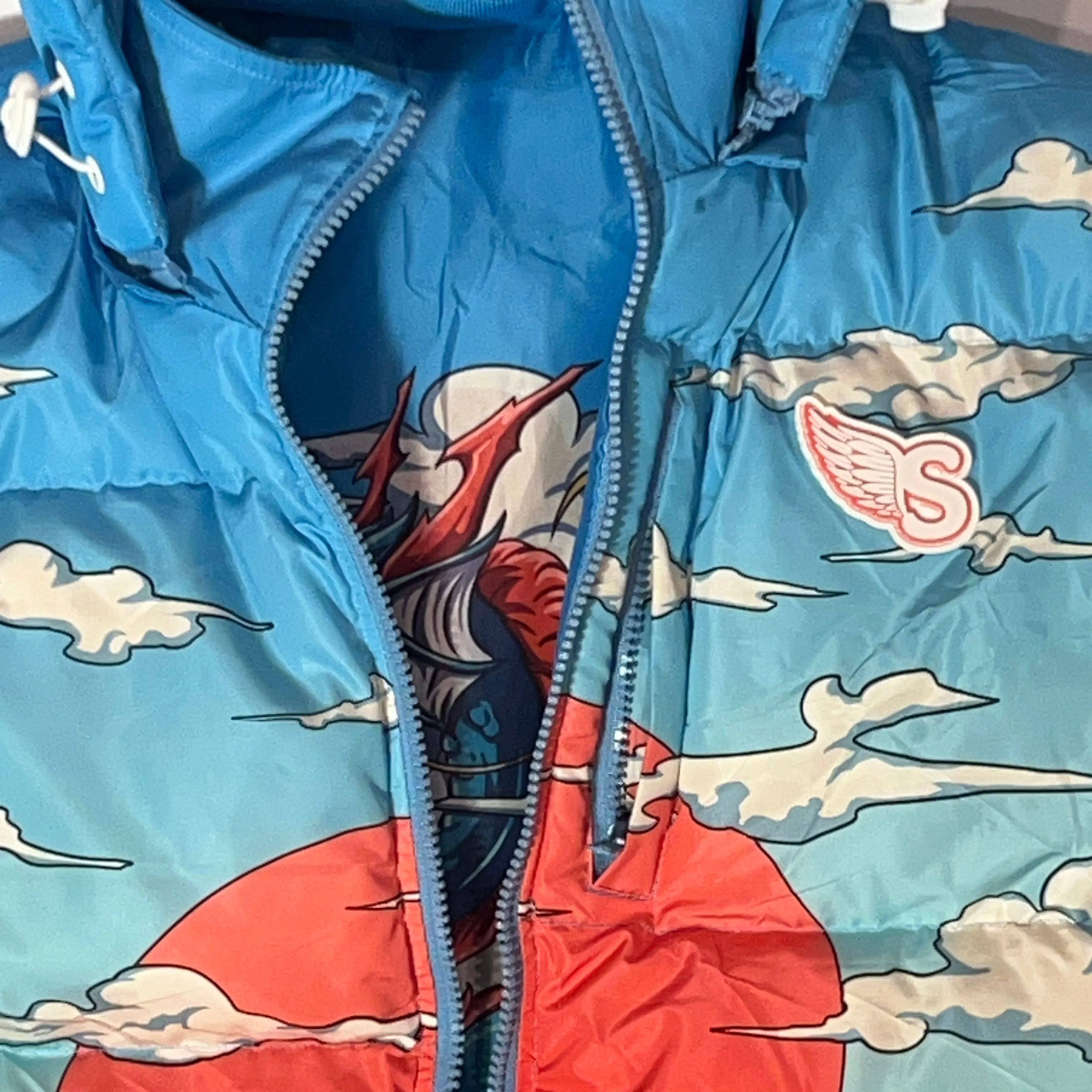 Year Of The Dragon Puffer Jacket