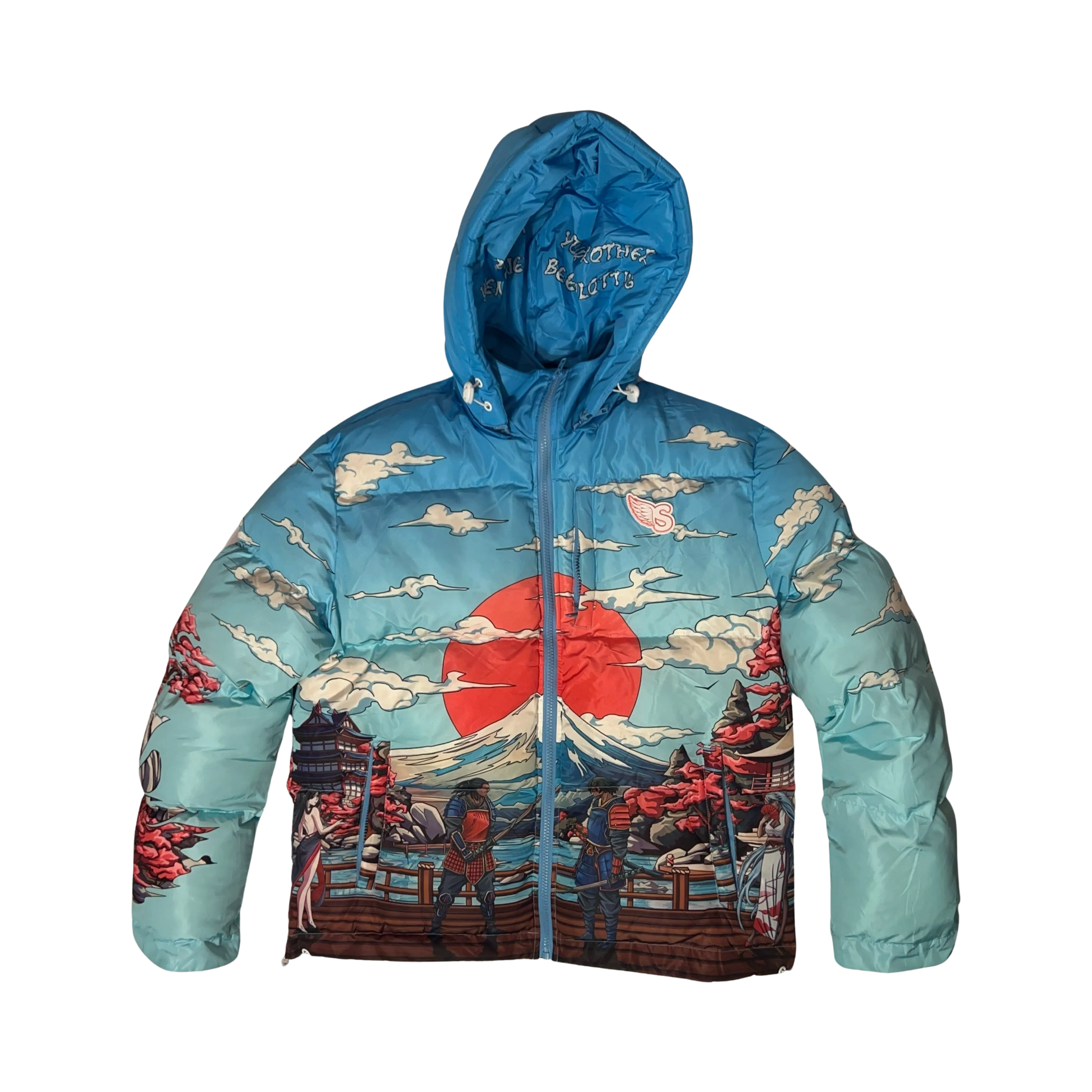 Year Of The Dragon Puffer Jacket