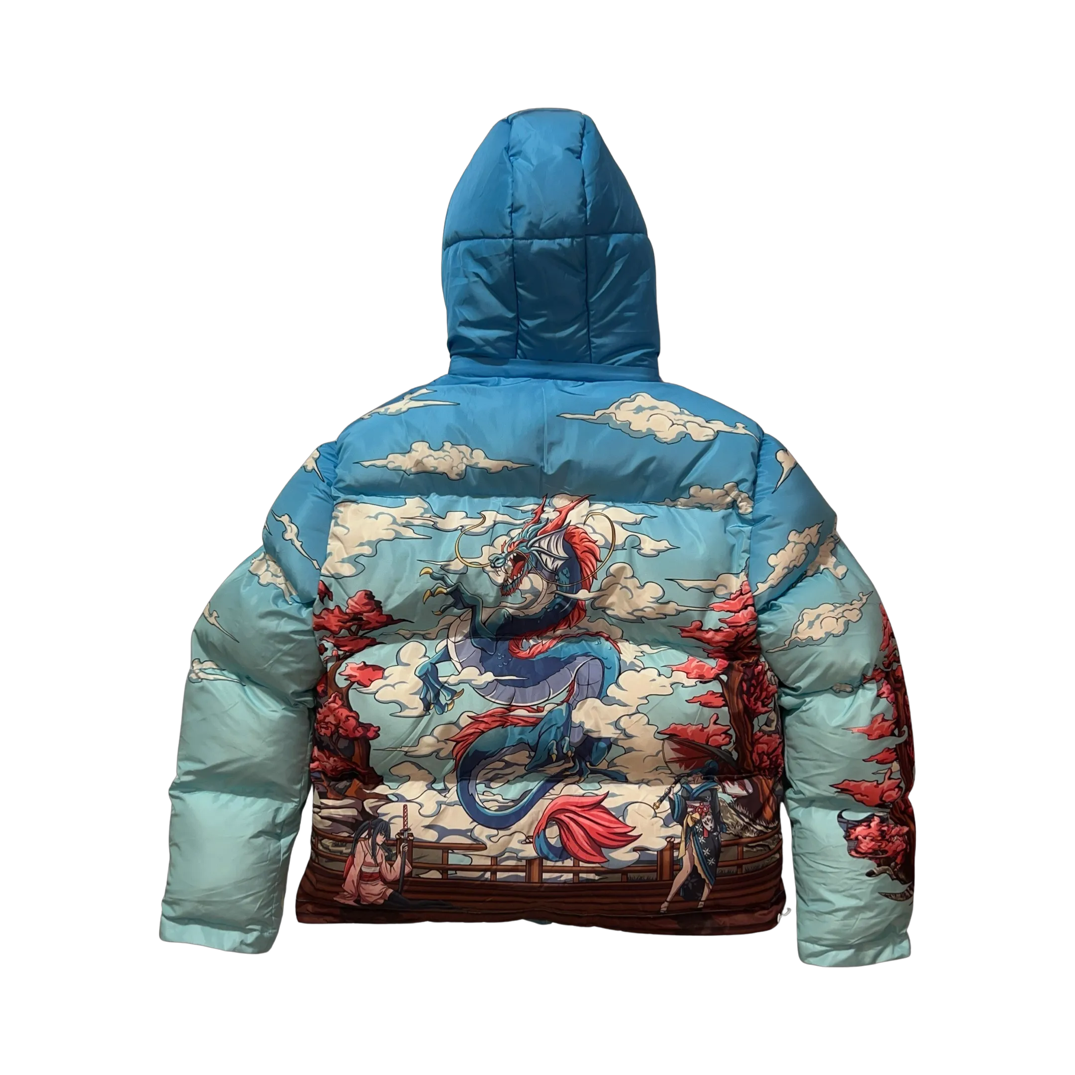 Year Of The Dragon Puffer Jacket