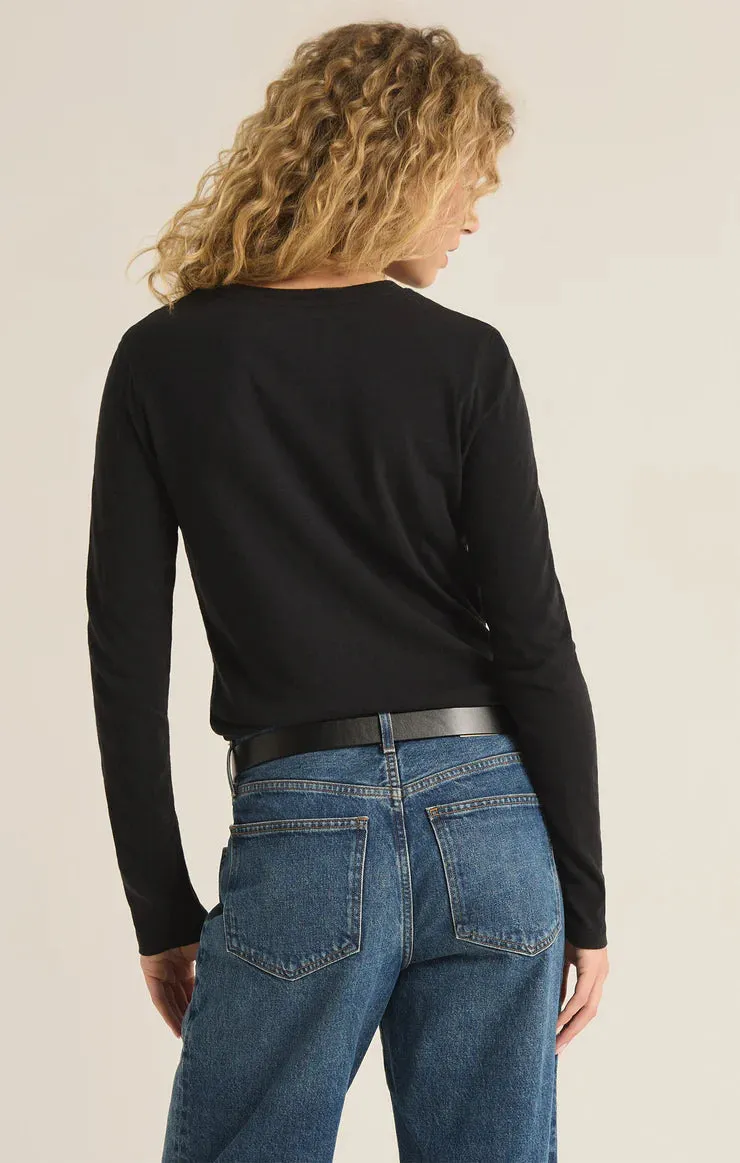 Z Supply Modern Slub Long Sleeve Tee