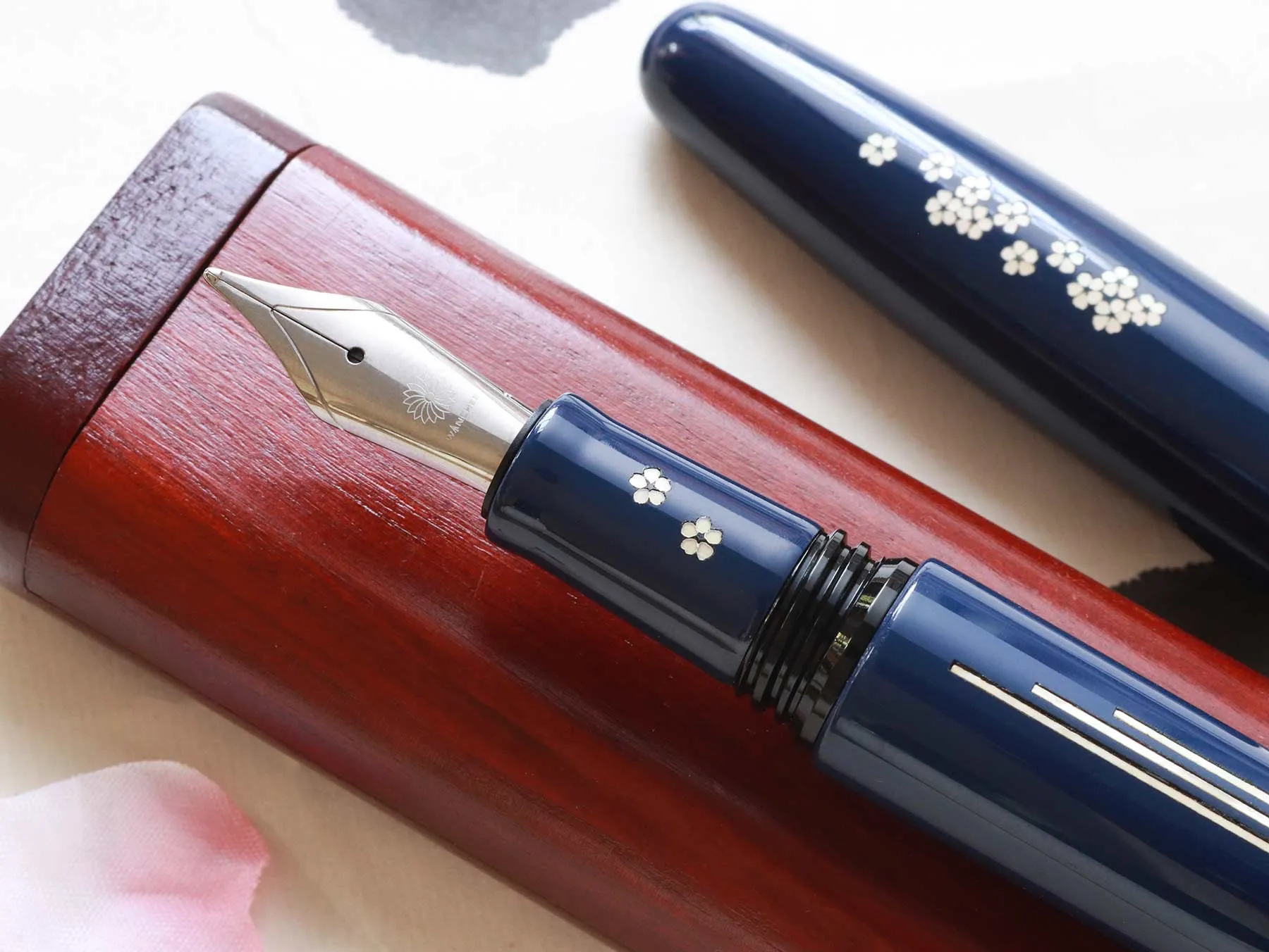 Zogan Sakura River - Urushi Blue