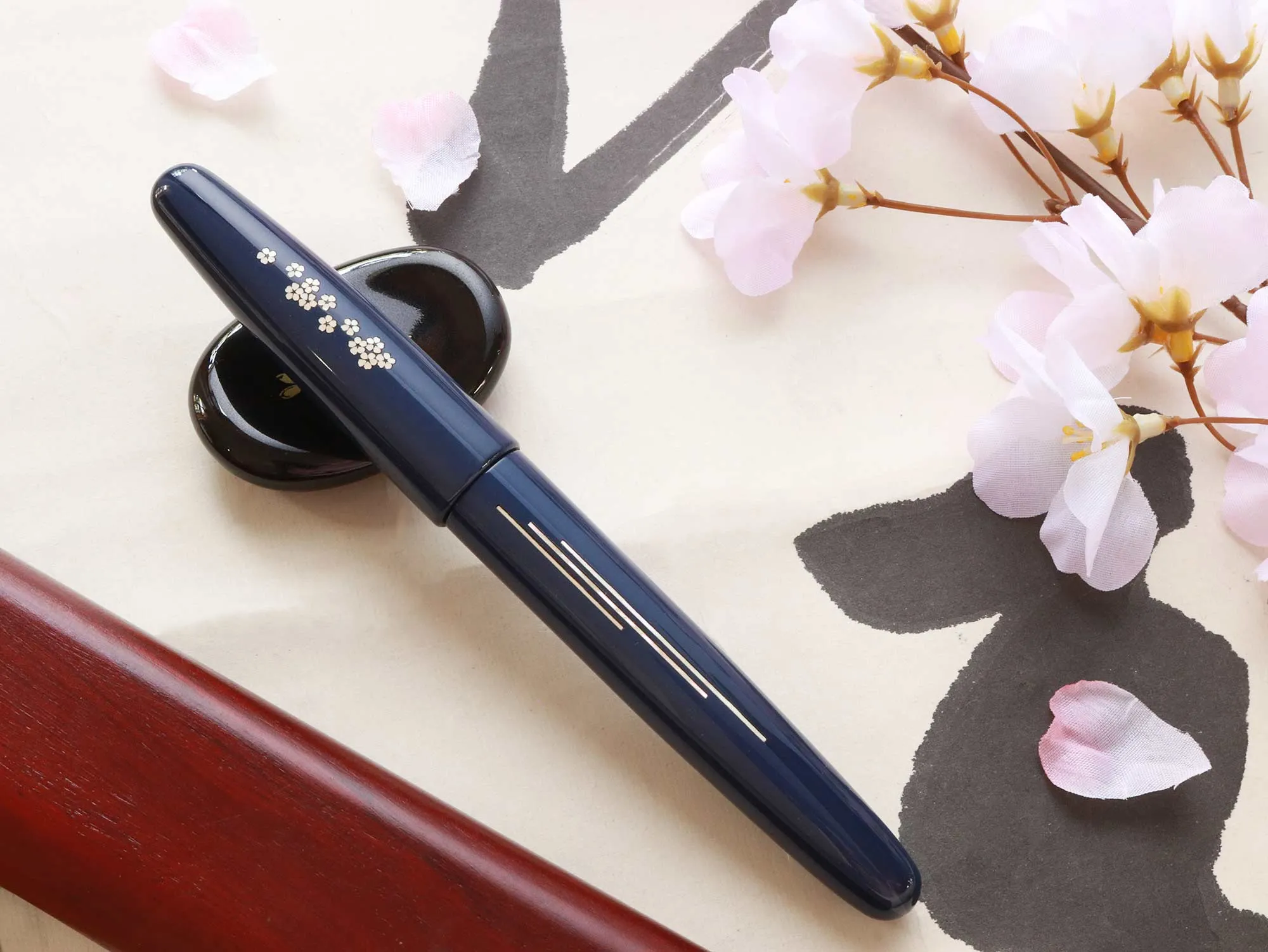 Zogan Sakura River - Urushi Blue
