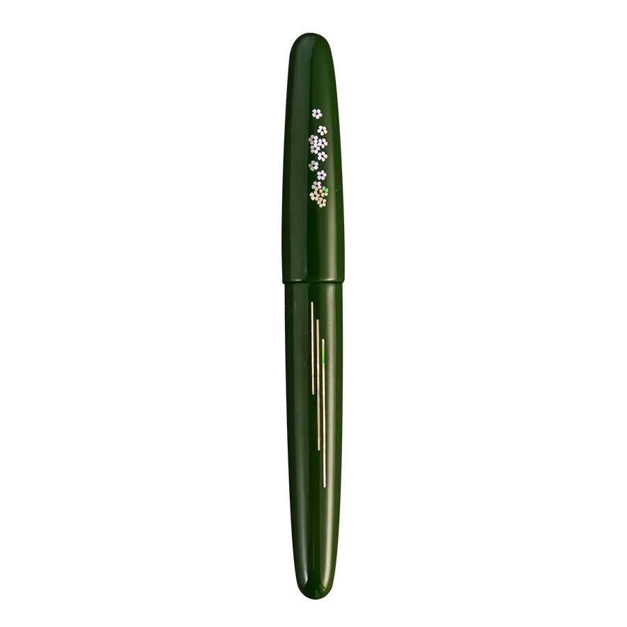 Zogan Sakura River - Urushi Green