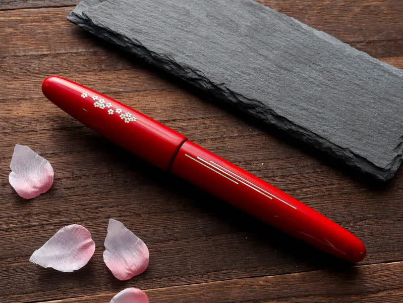 Zogan Sakura River - Urushi Red