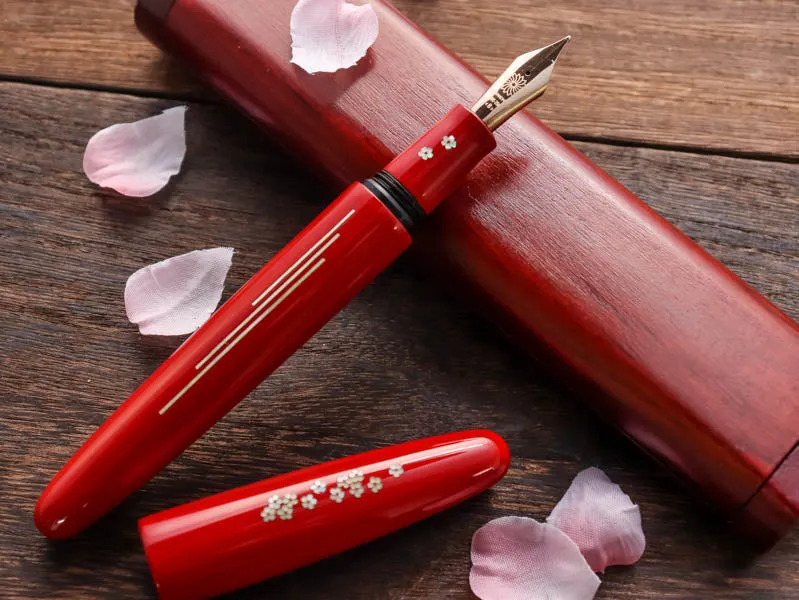Zogan Sakura River - Urushi Red