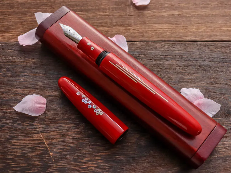 Zogan Sakura River - Urushi Red